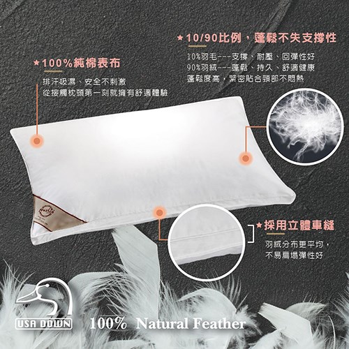 1571舒眠羽絨枕