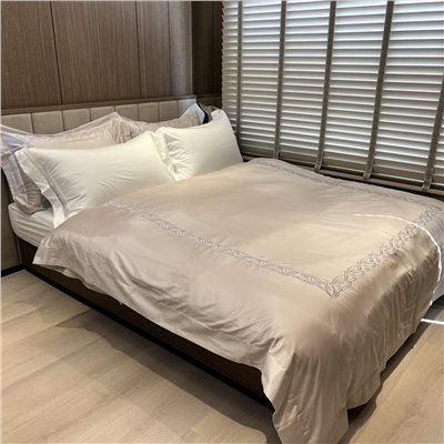 埃及棉 遇見(藕) 床包兩用被組